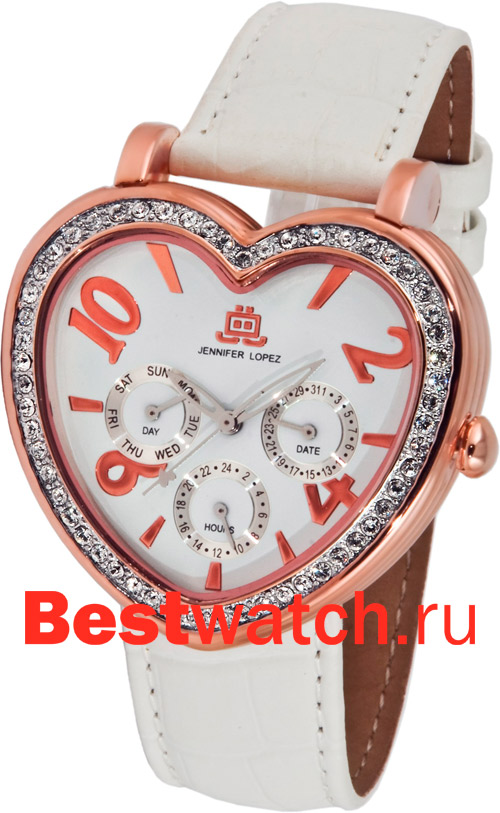 Часы Jennifer Lopez Love Story 2182-RGWT